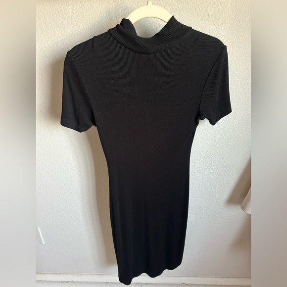 L'AGENCE revolve Koller Long Knit Black Sweater Dress Women Black Size: Small - Picture 3 of 6